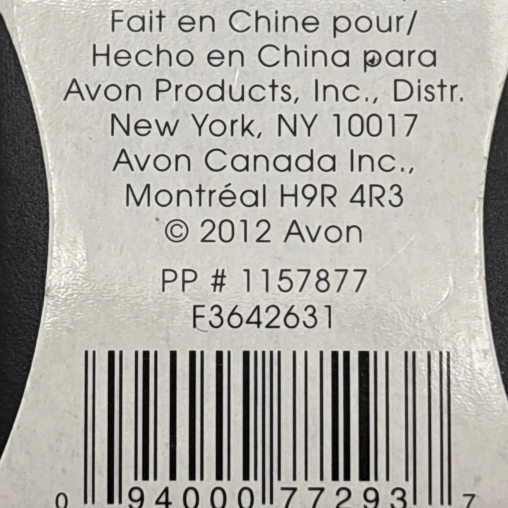Avon 2012 Elegant Black and Silver Monaco Nights Drop Earrings - Picture 4 of 4